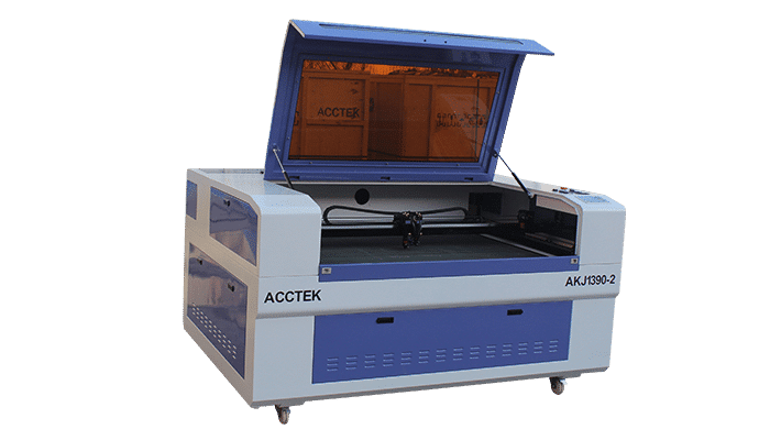 Máquina de corte por láser de CO2 con representaciones de mesa elevadora eléctrica