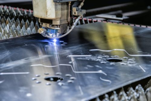 Corte a laser, uso otimizado de material e produção precisa
